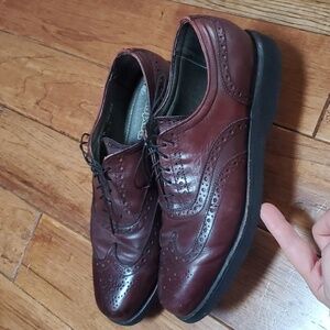 Dexter Oxblood oxford wingtip loafers